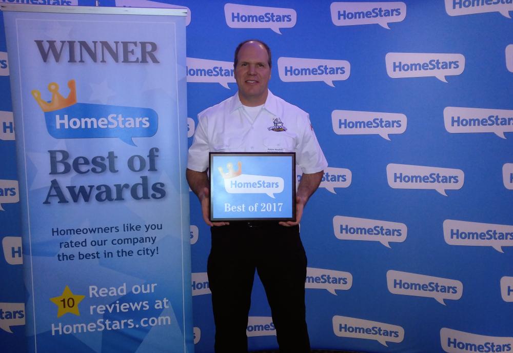 Thank you to all my clients for taking the time to write a HomeStars review during 2016! Dryer Vent Wizard of the Golden Triangle was presented with the 