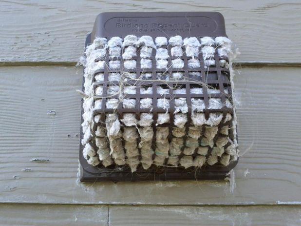 Don't Use a Grill Over Your Vent Cover!