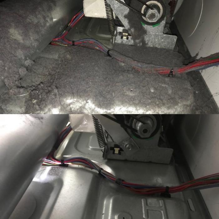 Dryer Appliance Cabinet Cleaning in Toronto