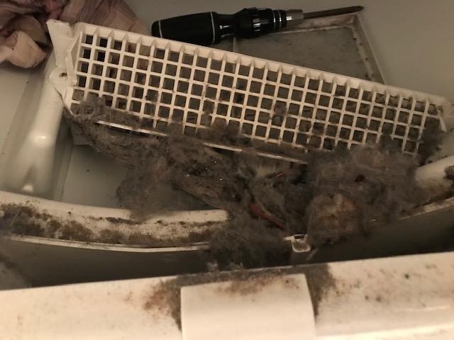 Dryer Appliance Lint Tray Housing Cleaning in Toronto