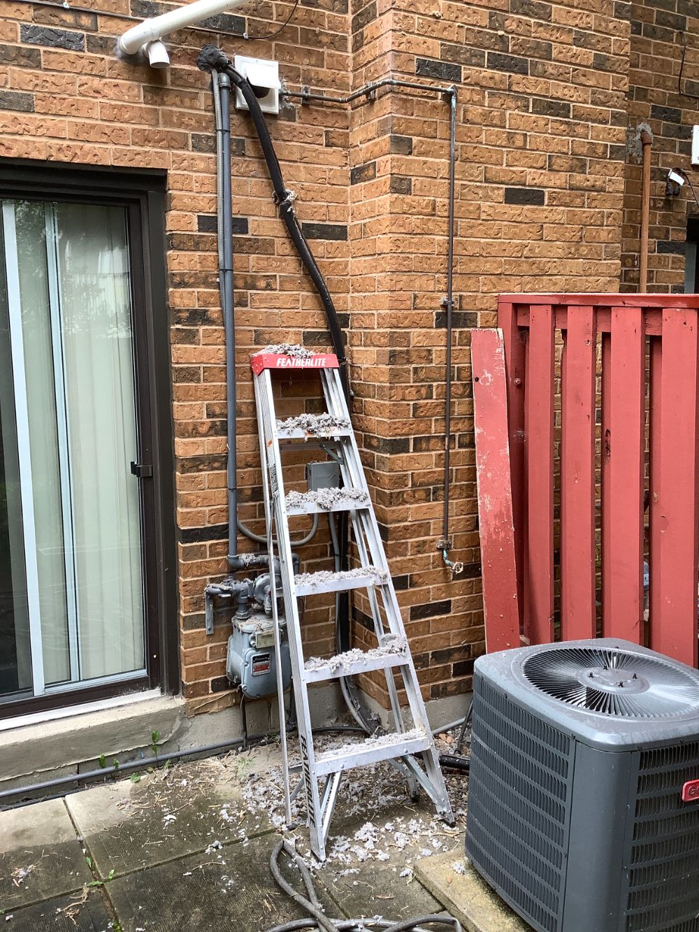Dryer Vent Cleaning and Dryer Vent Cover Installed