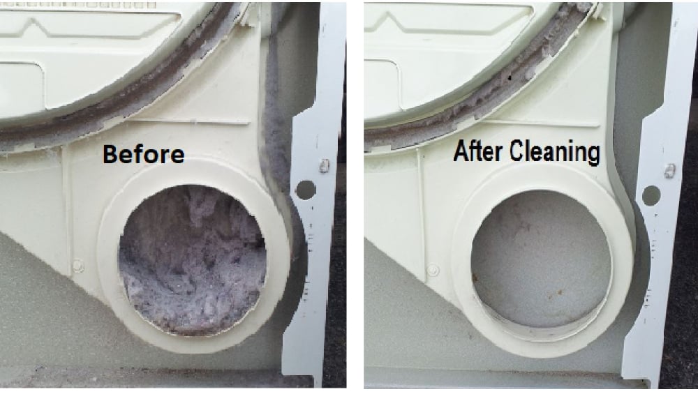 Dryer de-linting