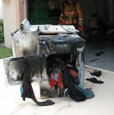 Dryer lint is the most common source of ignition for dryer fires.