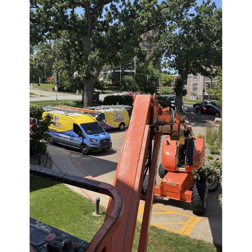 Apartment dryer vent cleaning
