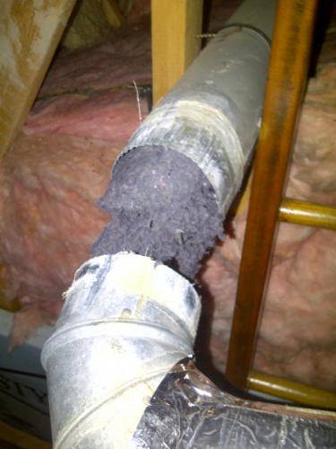 Unchecked lint buildup is a hazard