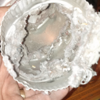 This is what can happen when joints are improperly installed and not taped together properly. Make sure to have a professional inspect your dryer vent connection to reduce fire risks.